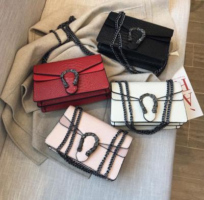 China XINYU New Fashion Snake-copy Handbag Fashion Chain One-Shoulder Bag Cross-Body Bag Woman for sale