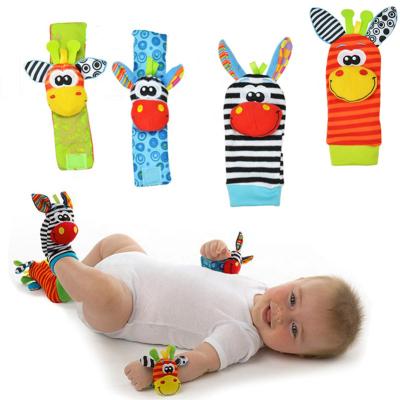 China YIWU XINYU QUICK DRY Infant Kids Bumps Baby Tights Wrist Socks Rattle Toy and Foot Bumps 0~24 Months for sale