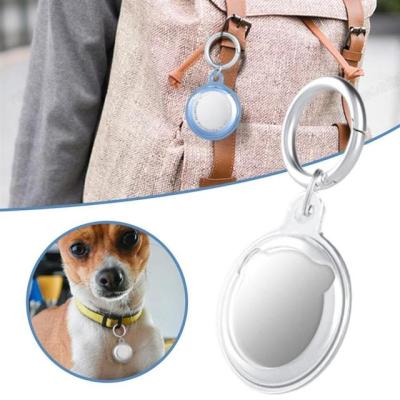 China Anti-drop For Airtag Clear Case, XINGE Custom Anti Scratch TPU Cover Device With Key Ring For AirTags Hulle for sale