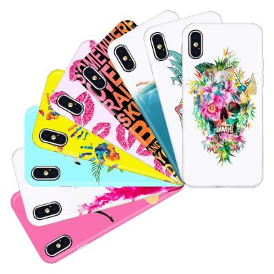 China Custom Printing Imd Iml Tpu Mobile Cell Phone Case Back Cover Phone Back Cover For Iphone 6 6S 7 8 plus for sale