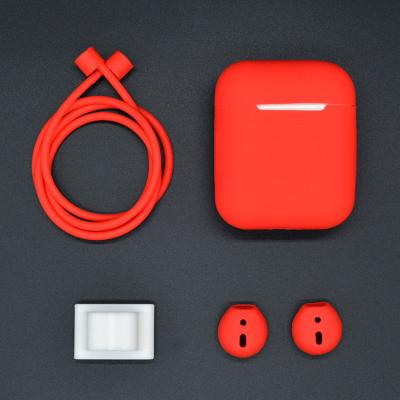 China Silicone 4 in 1 Shockproof Soft Earphone Cover Device for Apple AirPods Case Silicone for sale