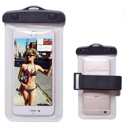 China Sealed PVC Water Proof Cell Phone Case Universal Sealed PVC Water Proof Cell Phone Case Bag Pouch With Armband for sale