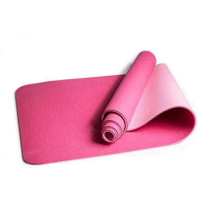 China HUAWEI KUS Anti-Slip Durable Washable Waterproof Mute With Wheel PVC Yoga Mat For Gym Workout Sports for sale