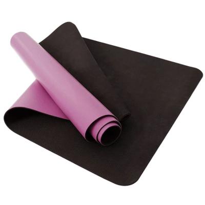 China Waterproof Washable Durable Anti-Slip HUAWEI KUS Stretching Professional High Density Natural Rubber Pilates PU Yoga Mat for sale