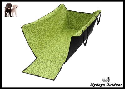 China Green Backseat Pet Car Blanket Adjustable Straps Dog Beds For The Car for sale