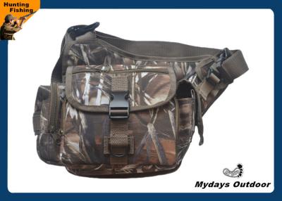 China Camouflage Crossbody Fanny Pack For Men / Fishing Tactical Waist Pack for sale