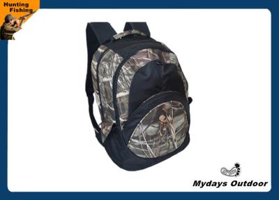 China Personalized Padded Camo Hunting Backpack Adjustable 600D Polyester for sale