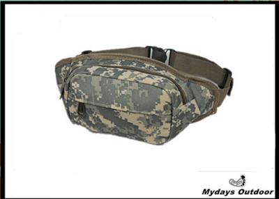 Chine Poids léger extérieur de sac de paquet de Fanny de taille de camouflage pour l'appareil-photo, argent à vendre