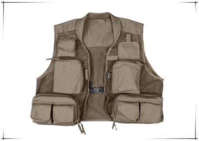 China Embroidery Bird Hunting Vest Quick - Dry / Custom Yellow Hunting Waistcoat for sale