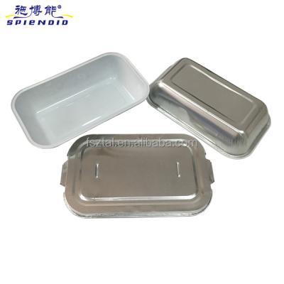 China Food Pack and Go Container Airline Disposable Food Trays foodpackaging aluminum foil container for sale