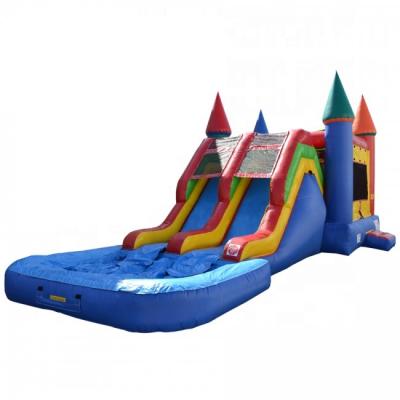 China Inflatable PVC Air Jumping Castle,Buy Jumping Castle For Kids,Inflatable Bouncy Castle With Pool for sale