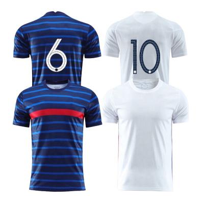 China Quick-Drying 2020 Country Ladies Ladies Men Home Soccer Jersey Football Away for sale