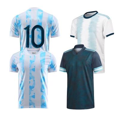 China Cheap Quick-drying 2020 Country Team Shirt Argentina Football Soccer for sale