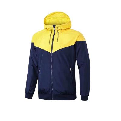 China Latest Design Quick-Drying Football Jacket Men's Top For Outwear Waterproof Anorak for sale