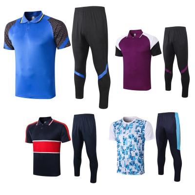 China New Style Quick-drying Breathable Polyester Pants Sports Men's Polo T-shirt Football for sale