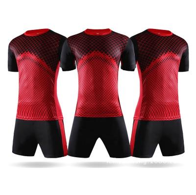 China Quick-Drying Men Tracksuit Football Team Sports Kit Jersey Uniforms Soccer Shirts Shorts for sale