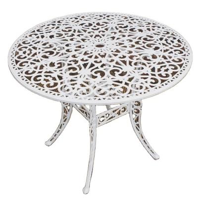 China High Quality Round Dining Table Metal Dining Table For Shanghao Outdoor Use for sale