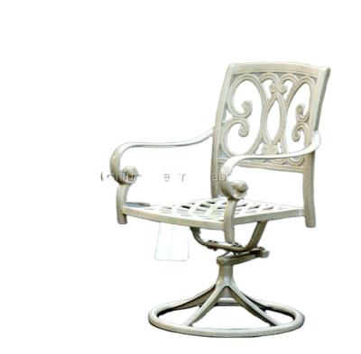 China The modern outdoor garden of cast aluminum chairs for sale