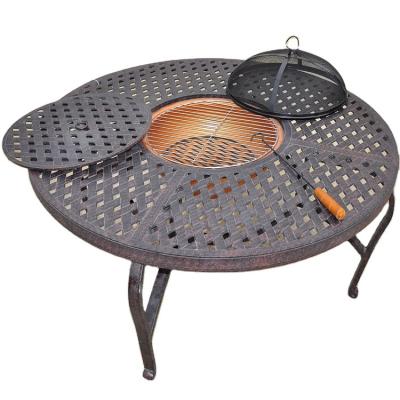 China Outdoor Metal Firepit Garden Stove Easy Carry Table for sale