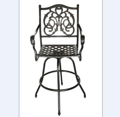 China Eco - Friendly Outdoor Furniture Cast Aluminum Garden Chair Flower Bar Water Chair for sale