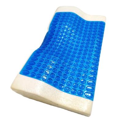 China Anti-Static Support Pain Relief Cervical Pillow Memory Foam Rests Gel Cooling Pillow for sale