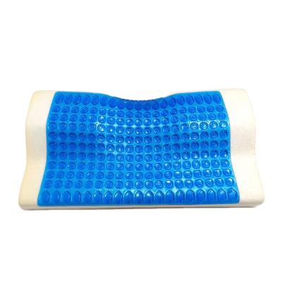 China Anti-Static Home Ergonomic Orthopedic Cervical Neck Support Sleep Bed Hotel Gel Memory Cooling Foam Hilton Pillow for sale