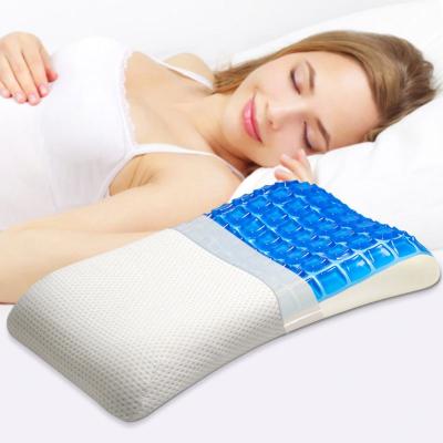 China Newest Factory Price Anti-Static Wedge Memory Foam Contour Cervical Pillow for sale