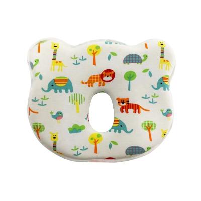 China OEM Factory Baby Sleep Anti-Static Pillow Anti-flat Head Infant Headset Pillow With Memory Foam for sale