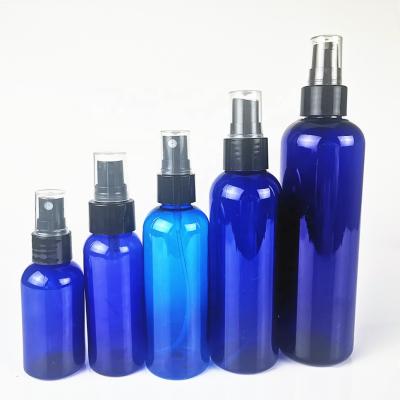 China BEAUTY PACKAGING PET 50ml 100ml 120ml 150ml 200ml 250ml 500ml color empty fine mist spray plastic bottle for cosmetic packaging for sale