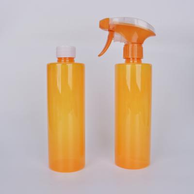 China Personal Care 4250ml Cosmetic PET Plastic Pump Bottle Trigger Detergent Cleaner Empty Spray Pump Bottle for sale