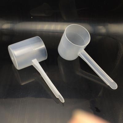 China Food 80ml Long Plastic PP Handle Protein Powder Scoop for sale