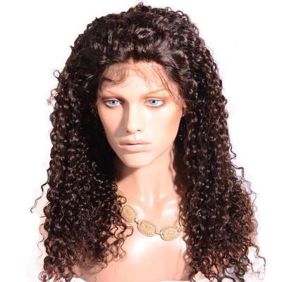 China High Grade Kinky Curly Full Lace Wigs For Black Women Densty 130% Stocked for sale