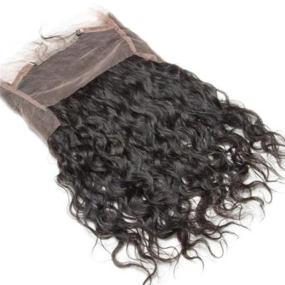 China Silky Straight Wave Hair Pre Plucked Hairline 360 ​​Lace Headband With Elastic Bangs Brazilian Virgin Hair Body Wave 10