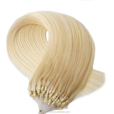 China Silky Straight Sexy Picture Wave Blonde Micro Ring Hair Extension For White Women Buy Real Hair Extension Drop Shipping for sale