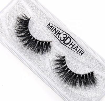 China Customized Natural Private Label Mink Lashes Long 3d Mink Lashes False Eyelash False Makeup Cotton Lashes Rod Hand Made for sale