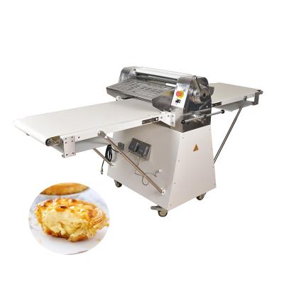 China Driven By Cheap Professional Commercial Electric Croissant Pizza Roller Price Wheel Croissant Dough Machine Bread Chain Wheel Dough Sheeter for sale