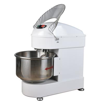 China Tow Motion High Quality Two Speed ​​Double Speed ​​Electric Manual Dough Machine Commercial Dough Mixer Flour Bakery Mixer Spiral Dough Mixer For Bakery for sale