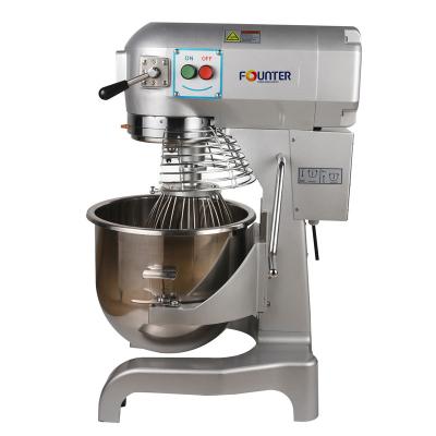 China Hotel Restaurant Stand Food Mixer Comercial Cake Bread Dough Mixer Commercial 3 Electric Industrial Spiral Catering Mixing Speeds 104kg for sale