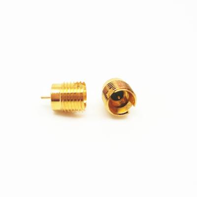 China Hermetically Sealed RF SMPM Male Trigger Full Wire-in Mini SMP SSMP Connector for sale