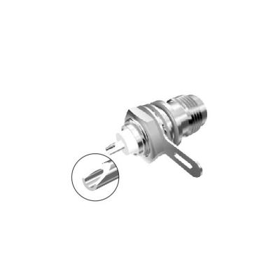 China Hermetically Sealed Bulkhead Jack TNC Female Bulkhead RF Waterproof Connector for sale