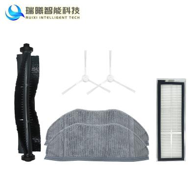 China Household Vacuum Cleaner Accessories for 360 Pro S9 X90 X95 Main Brush Side S6 Spare Parts Sweep Hepa Filter Mop Cloth for sale