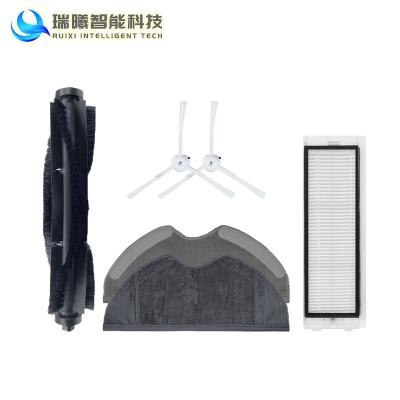 China Household Vacuum Cleaner Accessories For S5 S7 T90 Spare Parts 360 Main Brush Side Sweep Hepa Filter Mop Cloth for sale