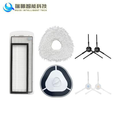 China Household Vacuum Cleaner Accessories For NARVAL J1 J2 Spare Parts Side Sweep Hepa Filter Mop Cloth for sale