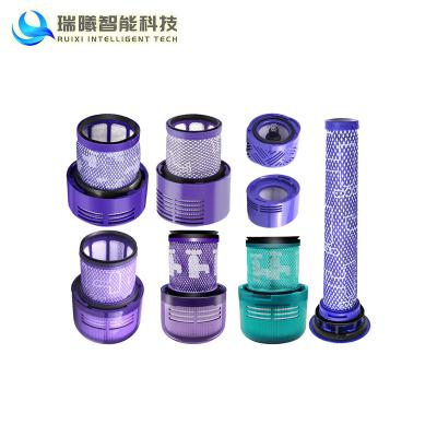 China Household Smart Home Handheld Vacuum Cleaner Accessories For Dyson V6 V7 V8 V10 V10ASIA V11 V12 V15 HEPA Spare Parts Rear Filter for sale