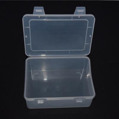 China Viable Rectangular Empty Mini Clear Plastic Organizer Storage Box Containers With Lids For Small Items And Other Craft Projects for sale