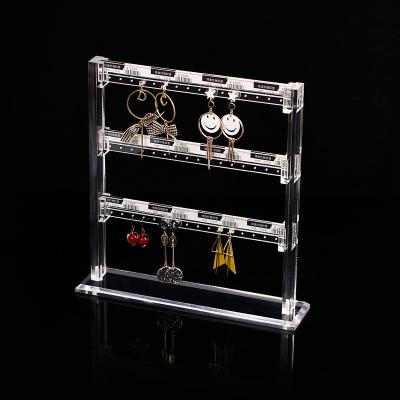 China Eco-Friendly Manufacturers Direct Selling Acrylic Earrings Show Stand Jewelry Display Stand for sale