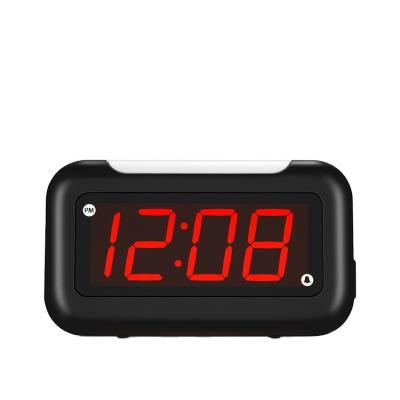 China CREATIVE Factory Hot Sale Nap Bell Kids Digital Twin Alarm Clock Led With Night Light for sale