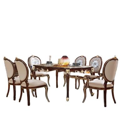 China European Shiny Violet Color High End Dining Table Around Luxury Turning Dining Table for sale