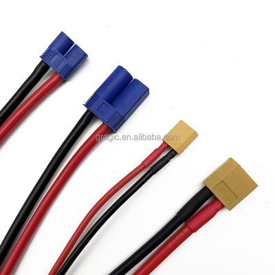 China Battery Cable Gragic XT60 XT30 EC5 EC3 Plug Female and Male Connector with Silicon Wire Cable Connectors for sale