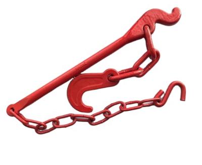 China Industry Lever Tension / High Tensile Forged Steel Lashing Chain Binding Chain Load for sale